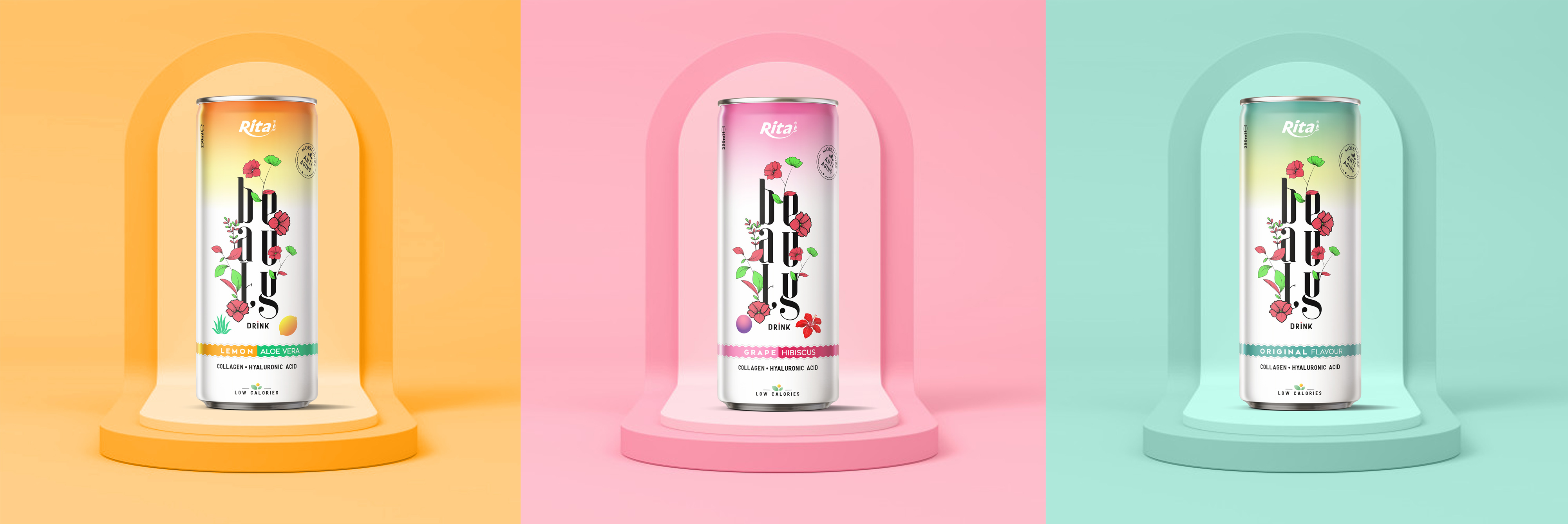 Poster Beauty drink 250ml