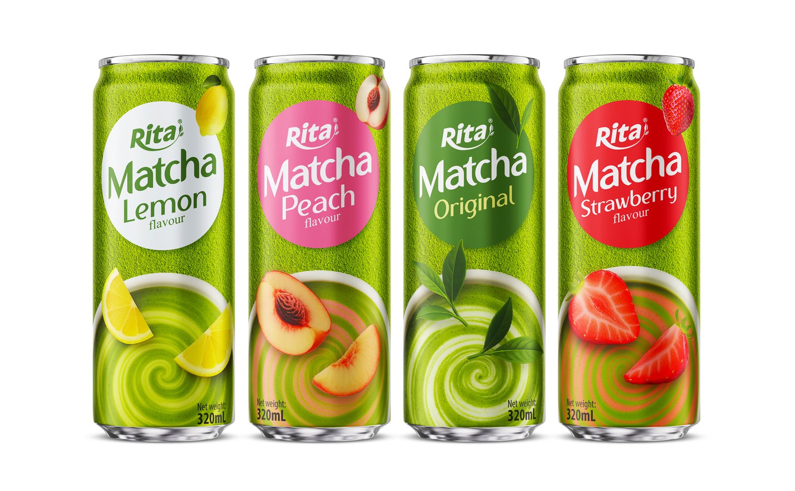 Rita Matcha Drink Product Set 320ml 1