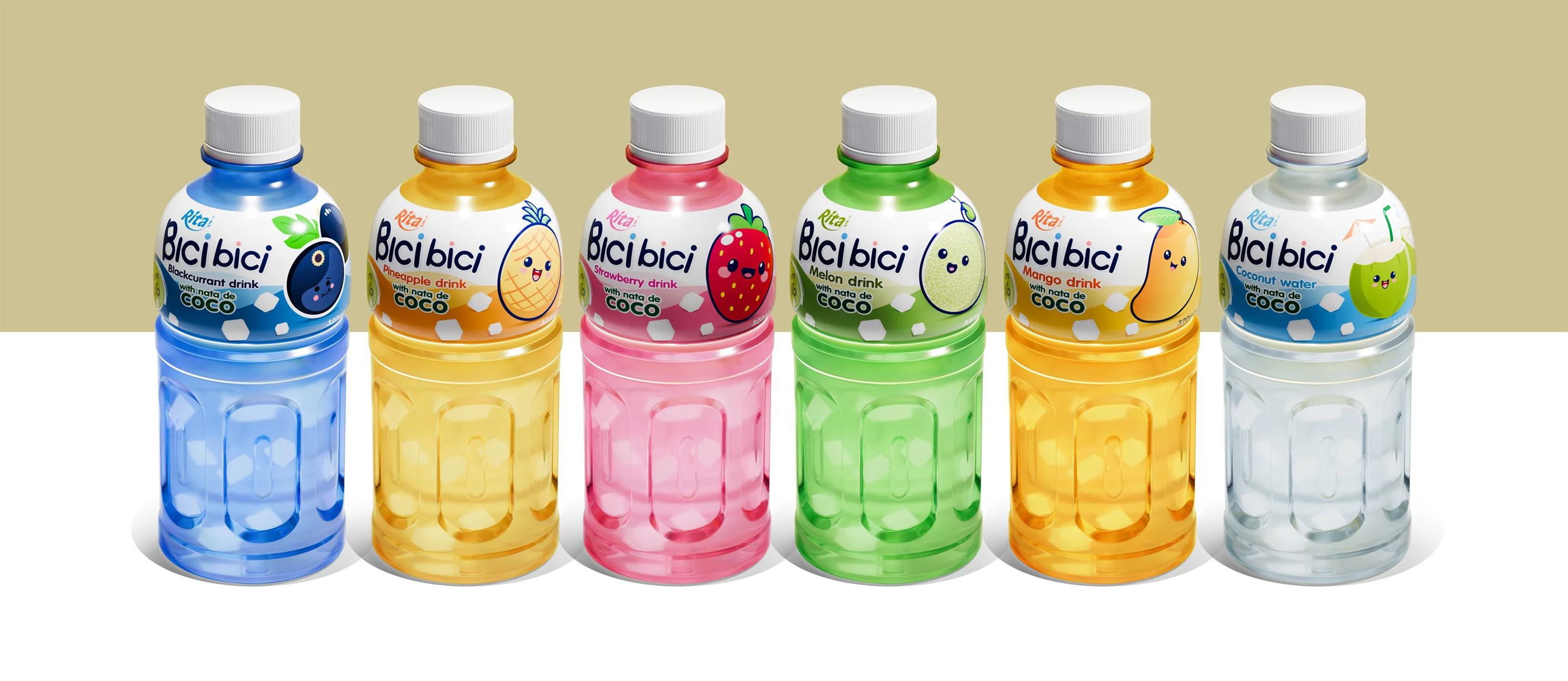 Design Bici bici 320ml PET New version 2025 02