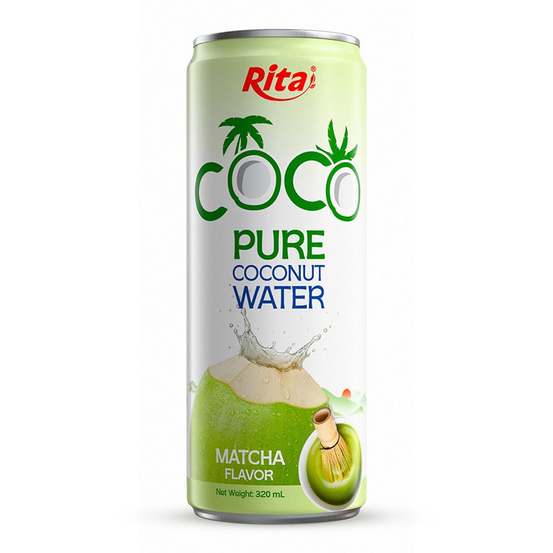 Coconut water with matcha 320ml
