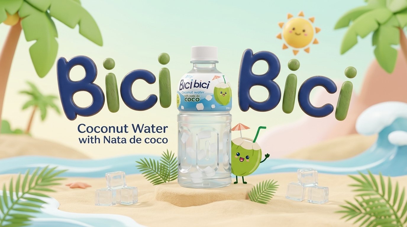 Bici Bici Coconut Water 320ml Bottle 02