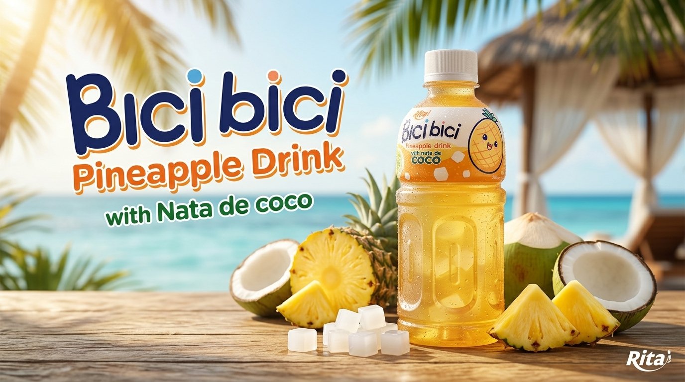Bici Bici Pineapple Drink 320ml Bottle 15626 2