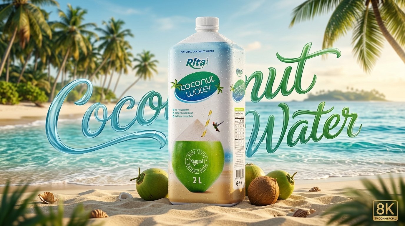Coconut Water 2L PP Bottle Rita