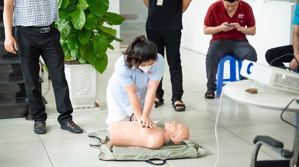 First Aid Training Session at Rita Company