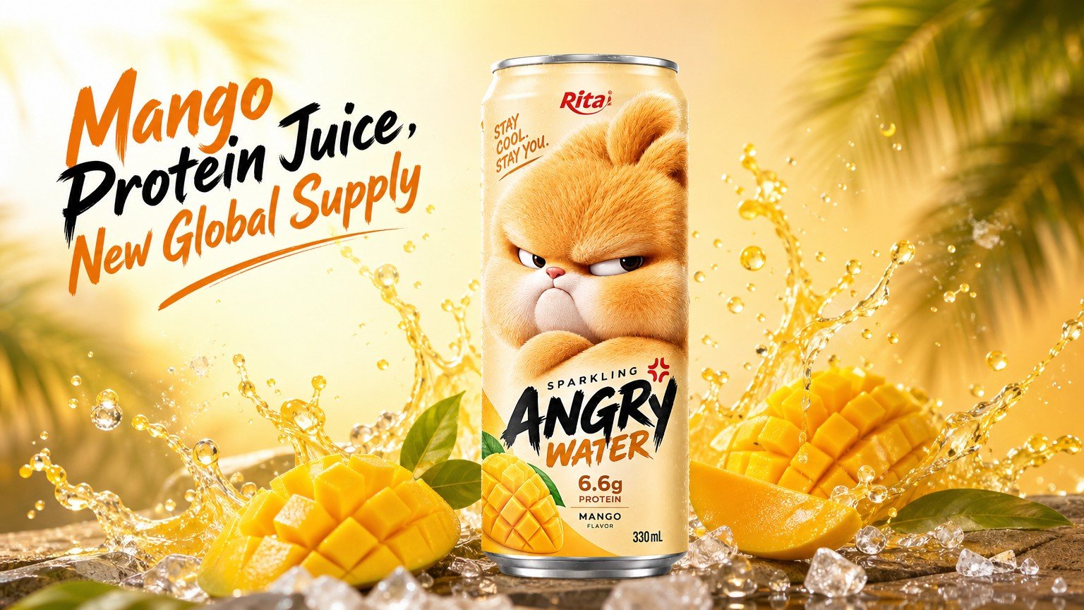 Sparkling Mango Juice With Protein Rides New Global Supply Chains