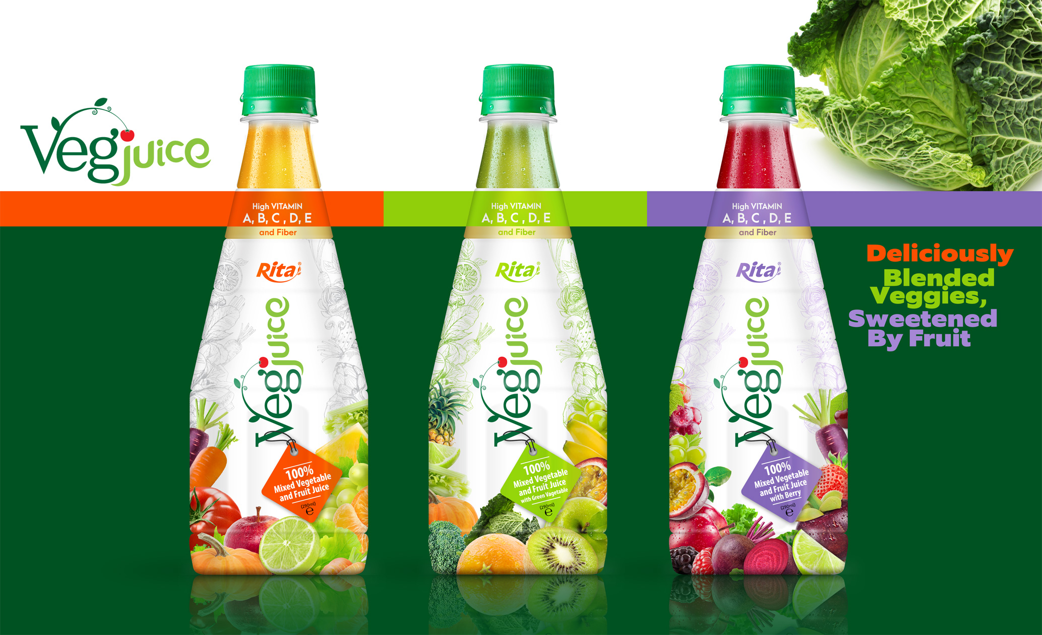 Veg juice Pet 290ml