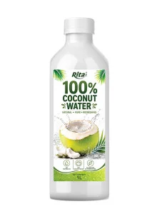 100% Pure Young Coconut Water 1L PET Bottle Wholesale 100% Pure Young Coconut Water 1L PET Bottle Wholesale