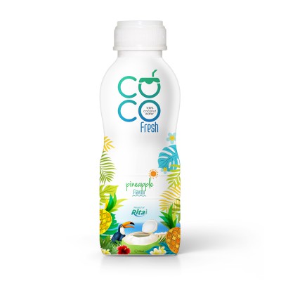 100 Coconut water fresh with pineapple