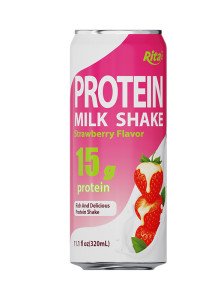 11.1 fl oz Rita Protein Milk Shake strawberry Flavor