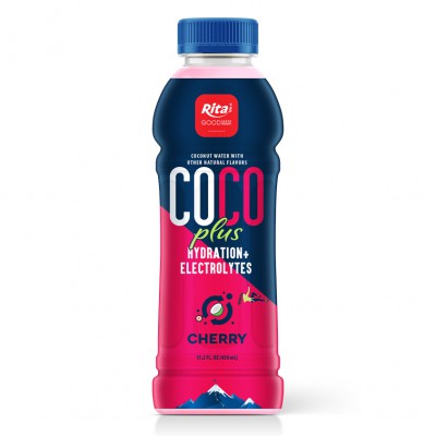 15.2 fl oz Pet Bottle Cherry Coconut water  plus Hydration electrolytes