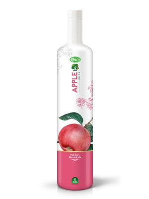 1L OEM Glass bottle Apple Juice