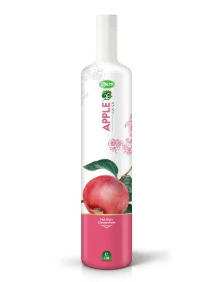 1L OEM Glass bottle Apple Juice
