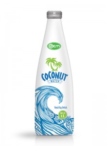 1L OEM Glass bottle Coconut Water