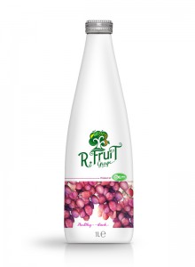 1L OEM Glass bottle Grape Juice