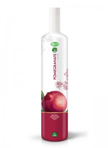 1L OEM Glass bottle Pomegranate Juice Drink