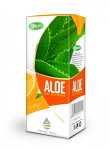 200ml OEM Orange Flavor Aloe Vera