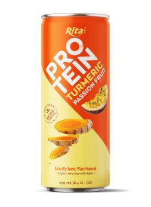 250ml RITA Turmeric Passion Fruit Drinks – Original & Protein Slim Can 250ml RITA Turmeric Passion Fruit Drinks – Original & Protein Slim Can