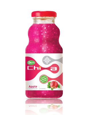 250ml OEM Chia Seed Apple Flavor