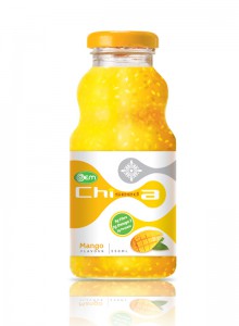 250ml OEM Chia Seed Mango Flavor