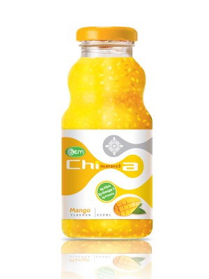 250ml OEM Chia Seed Mango Flavor