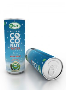 250ml OEM Coconut Water with Jelly