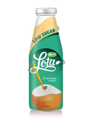 250ml OEM Low Sugar Coconut Water