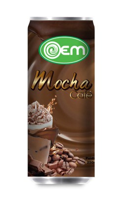 250ml OEM Mocha Coffee