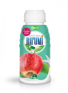 250ml OEM PP bottle Apple Milk