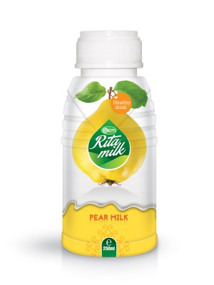 250ml OEM PP bottle Pear Milk