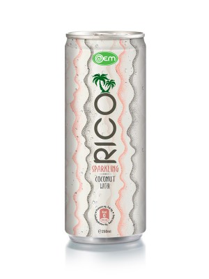 250ml OEM Sparkling Coconut Water