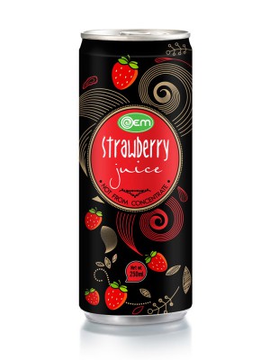 250ml OEM Strawberry Juice