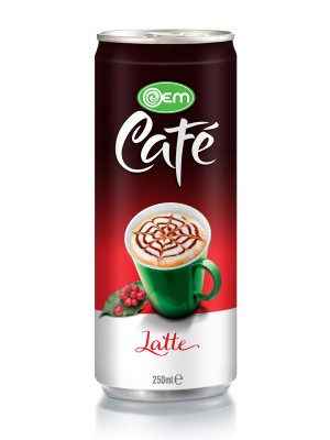 250ml OEM  Latte Coffee