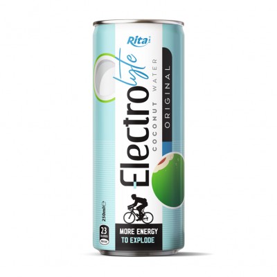 250ml cans Electrolyte Coconut water original