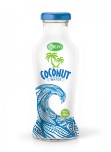 280ml OEM Glass bottle Coconut Water