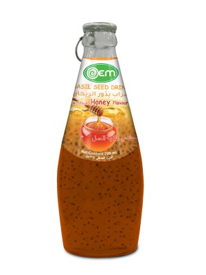 290ml OEM Basil Seed with Honey Flavor