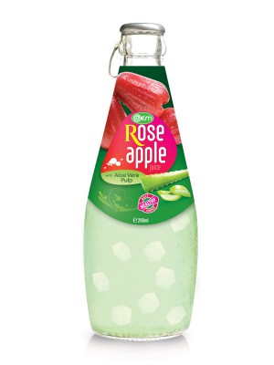 290ml OEM Rose Apple with Aloe Vera Pulp