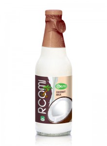 300ml OEM Glass bottle Coconut Milk