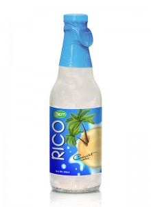 300ml OEM Glass bottle Coconut Water