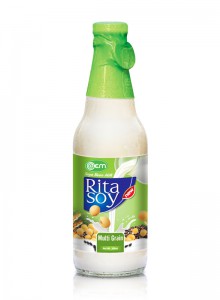 300ml OEM Glass bottle Soy Milk