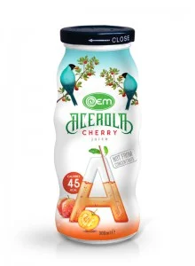300ml OEM glass bottle Cherry Juice 300ml OEM glass bottle Cherry Juice