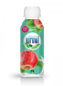 310ml OEM PP bottle Apple Milk