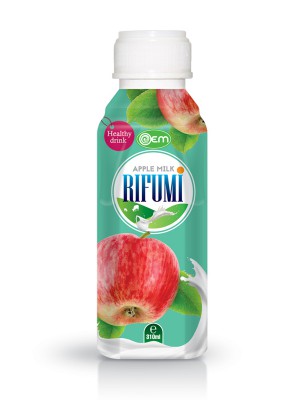 310ml OEM PP bottle Apple Milk