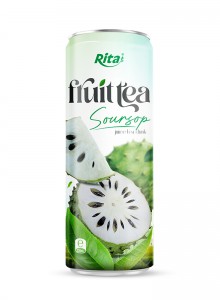 Supplier Soursop Tea Drink 320ml Sleek Can