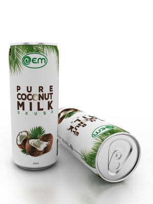 325ml OEM Pure Coconut Milk