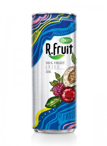 330ml Canned OEM Mix Fruit Juice