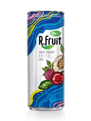 330ml Canned OEM Mix Fruit Juice