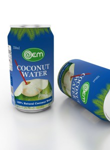 330ml OEM 100% Natural Coconut Water