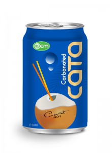 330ml OEM Carbonated Coconut Water