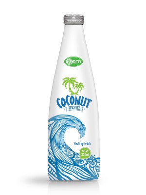 330ml OEM Glass bottle Coconut Water