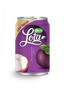 330ml OEM Low Sugar Mangosteen Juice